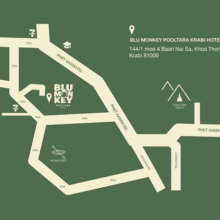 Blu Monkey Pooltara Krabi Hotel & Villas Pet Friendly Ngoại thất bức ảnh